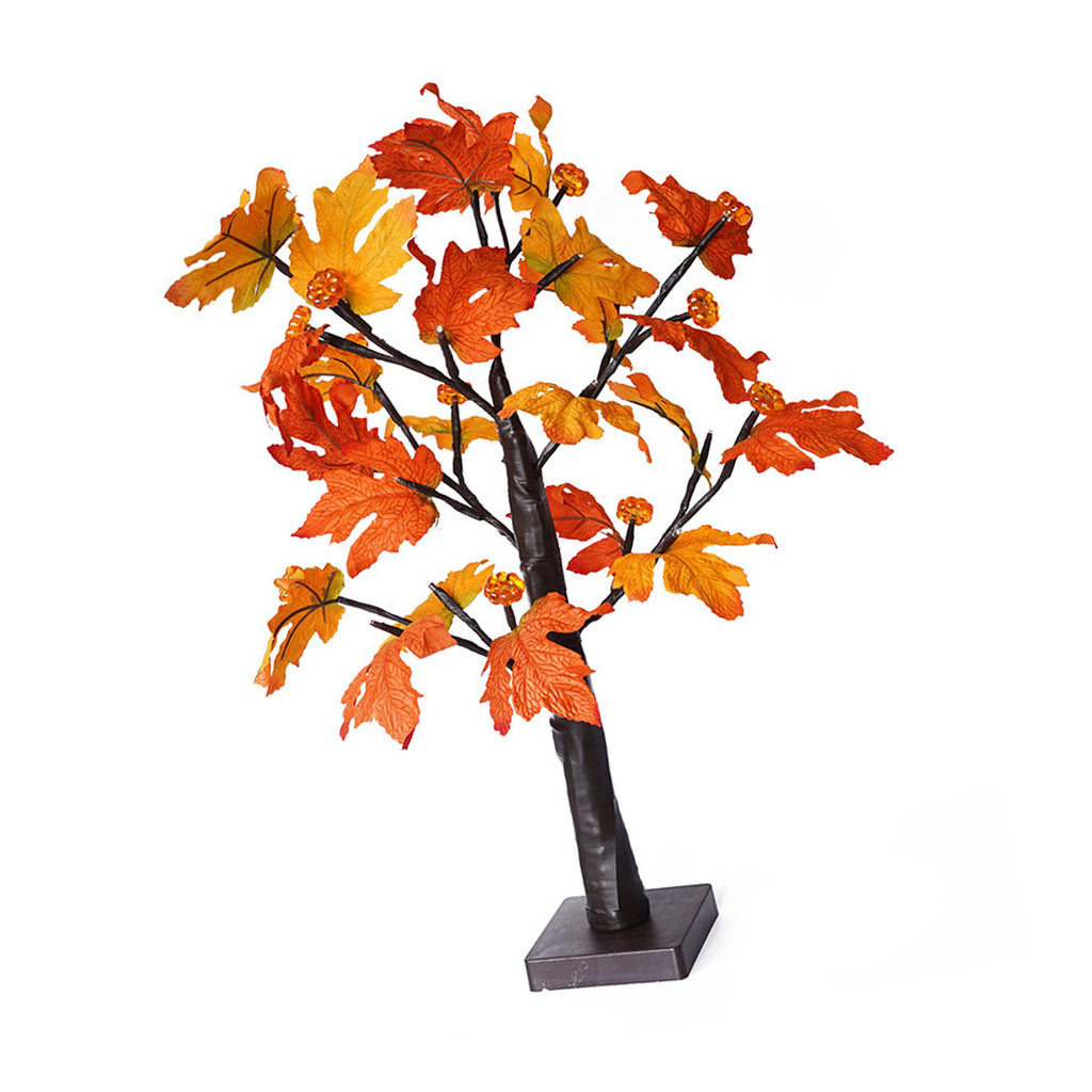Fall Maple Tree with 24 LED Lights & Timer – 24in – OG Essentials